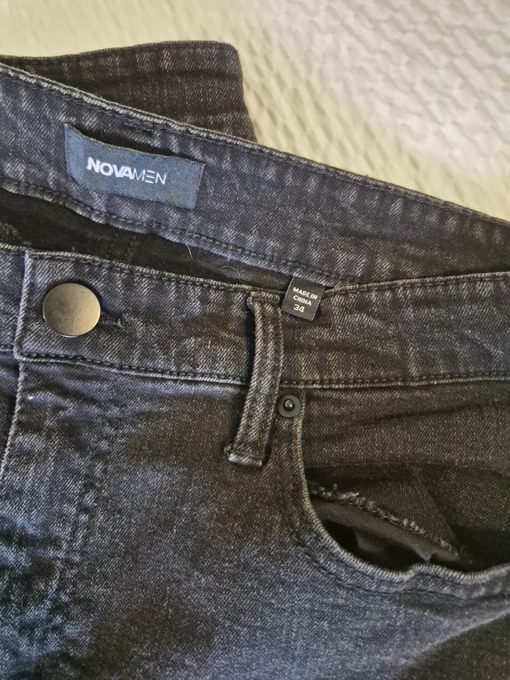 Black Slim Jeans for Men